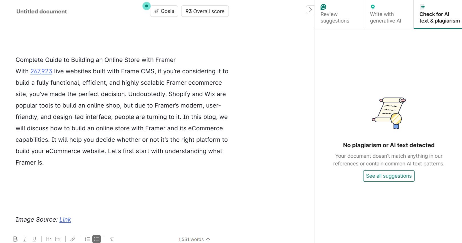 Adding a shopping cart to a Framer website with FeCommerce