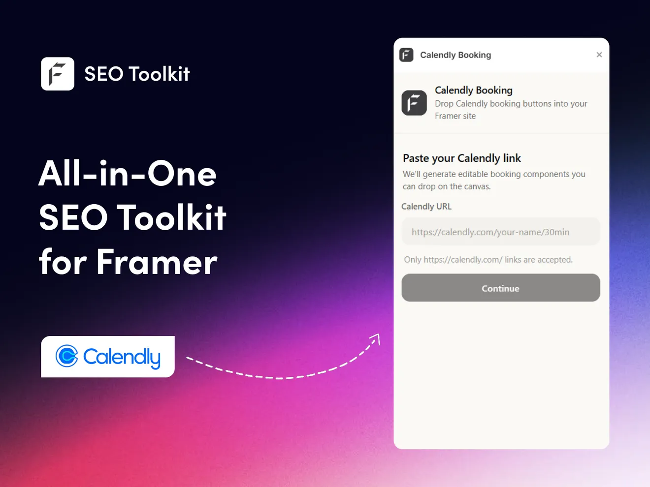 Calendly Booking plugin preview